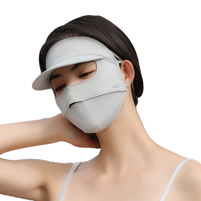 防紫外线透气防晒面罩全脸保护