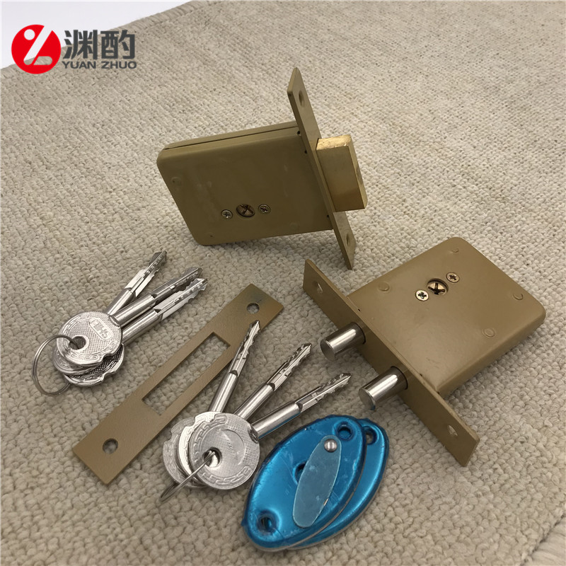 门锁暗装十字钥匙渊酌