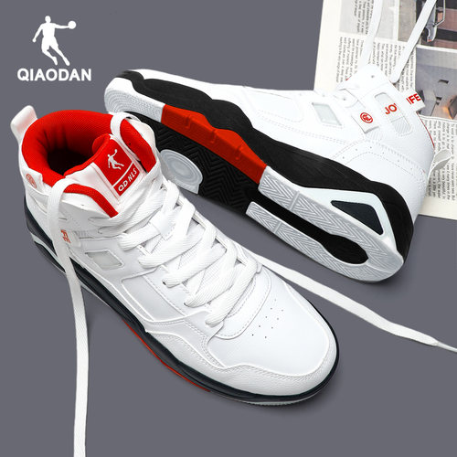 乔丹男鞋高帮板鞋厚底增高运动鞋