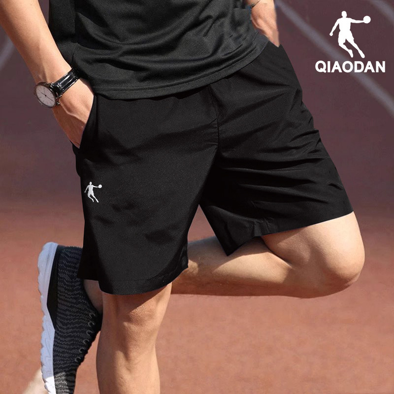 乔丹运动短裤男夏季薄款冰丝速干外穿健身宽松男士休闲五分裤子男
