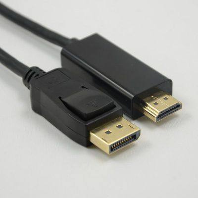惠普联想电脑转高清DP转HDMI转接头高清 电脑displayport转接线线