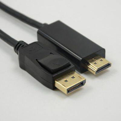 惠普联想电脑转高清DP转HDMI转接头高清 电脑displayport转接线线