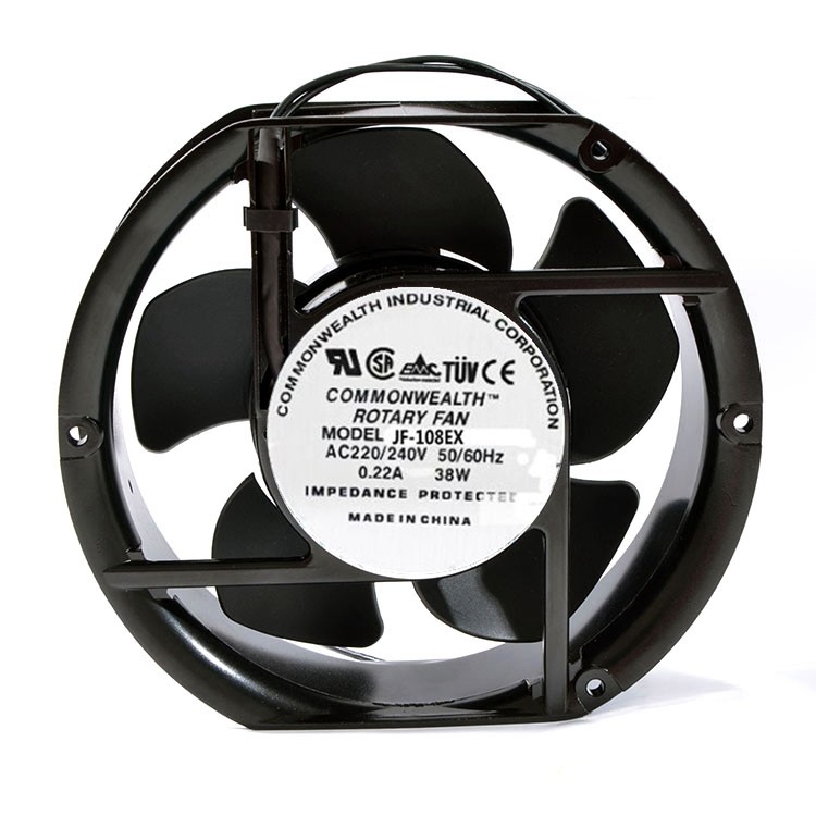 全新COMMONWEALTH JF-108EX 220V 0.22A 38W 17251控制柜散热风扇