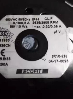 2RT935CN 2VRET35 250A (R10-28) 250V (R10-29)进口散热风机400V