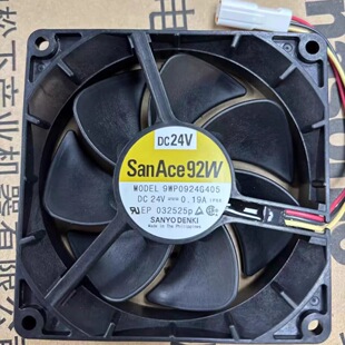 9WP0924G401 0.19A变频器散热风扇 9WP0924G405全新SanAce三洋24V
