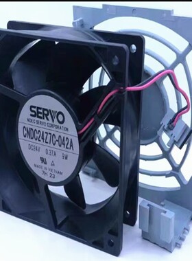 全新伺服SERVO CNDC24Z7C-042 24V 0.37A 9W 伟肯VACON变频器风扇