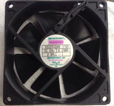 原装正品南韩 G9225X24B 24V 0.290A 9025 双滚珠 变频器散热风扇