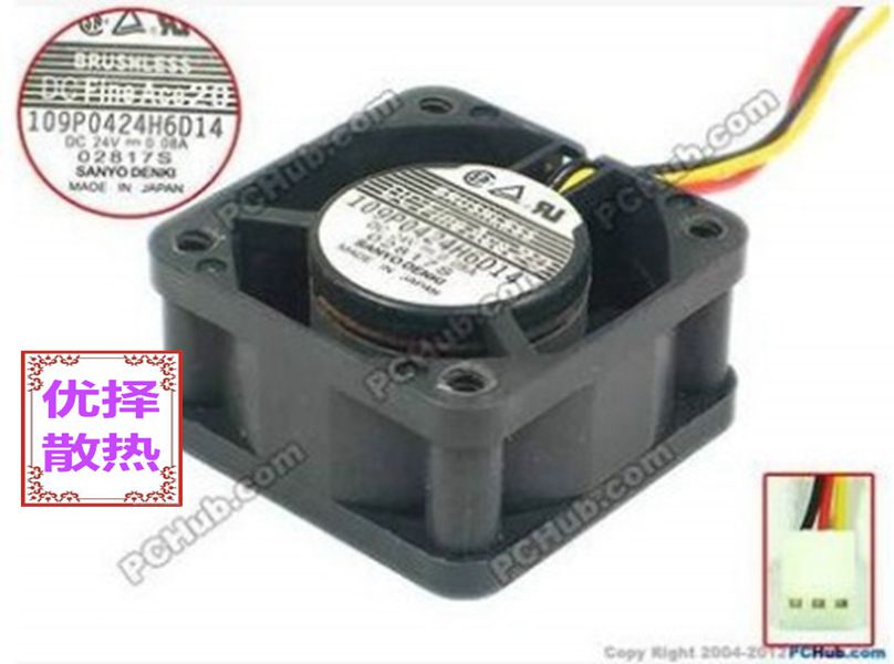 A90L-0001-0385#A/B/C/T/X 三洋24V 4020发那科FANUC系统驱动风扇