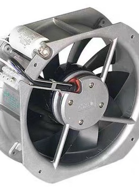 德国原装全新W2E200-HK86-01 22580 115V 64/80W 全金属散热风扇