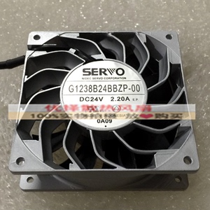 G1238B24BBZP-00/81 DC24V日本SERVO伺服三菱印刷机收纸风扇2.20A
