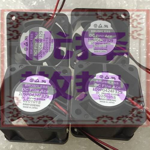 SANYO 109P0424F3D043/F301/F302/F327/F329 24V 0.055A 散热风扇