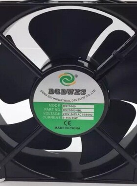 全新DGDWXS DS20060HBL 220V 0.45A 65W 22060 机柜散热风扇18060