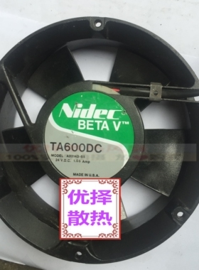 NIDEC TA600DC A33143-55/A34513-87 24V 变频器风扇A34719-16HYP