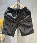 新款 5分裤 植绒五分裤 休闲短裤 夏季 修身 男士 痞帅潮流速干沙滩裤 衩