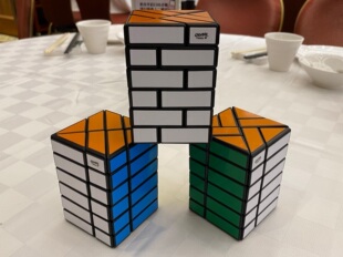 开尔文Calvin puzzle卡尔文246不等阶移棱风火轮城墙益智异形魔方