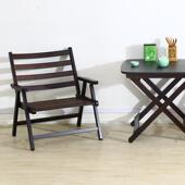 冰凉午休加宽可折叠椅户外便携露营钓鱼凳野餐楠竹扶手靠背椅子