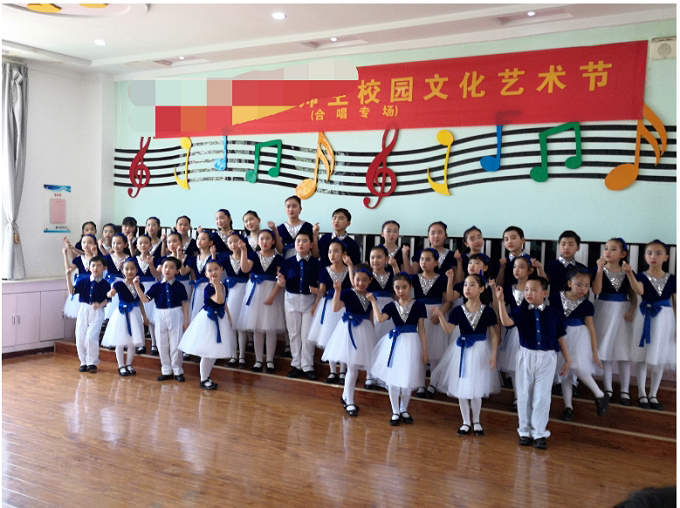六一儿童大合唱演出服女童男童朗诵小学生表演服装幼儿园园服夏装