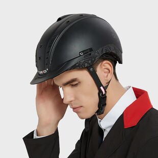 德国CASCO马术头盔耐力超轻夏季透气骑马骑士帽马术盔八尺龙马具