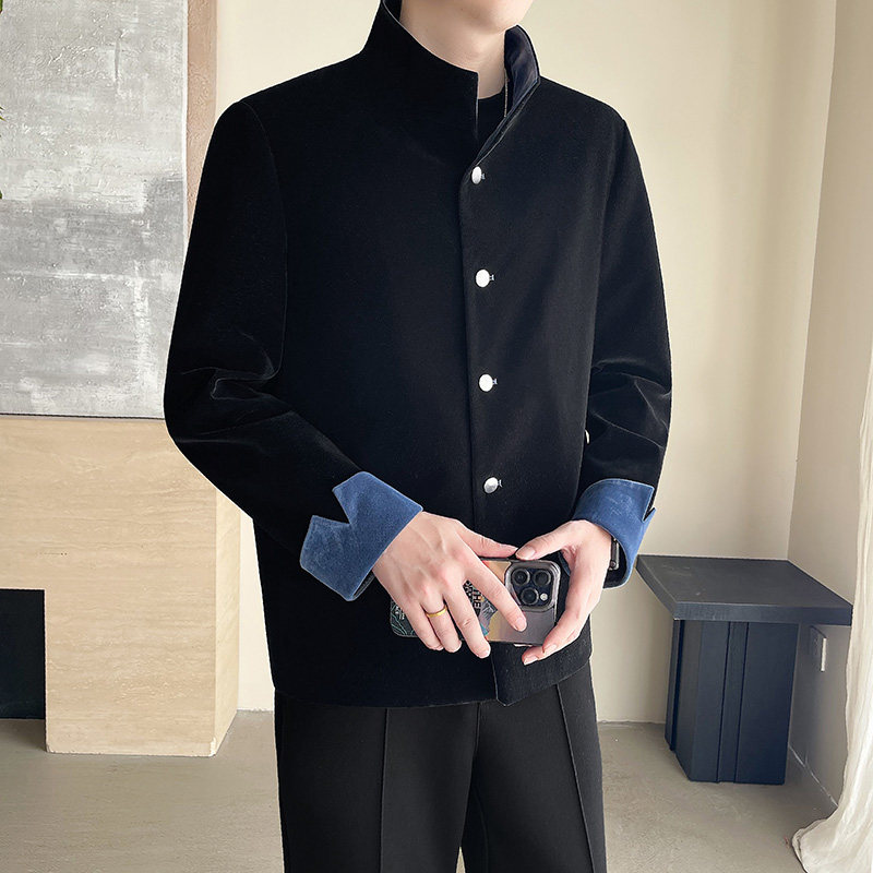 模特图~wessk丝绒夹克外套K650/P98,男装夹克,电商B331