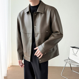 模特图~伯爵卓尔同款皮夹克外套 K8821/P98,男装夹克,电商B331, 模特图~伯爵卓尔同款皮夹克外套 K8821/P98,男装夹克,电商B331,