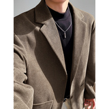 模特图~春季直播灯芯绒休闲西装YJ6001/P125，男装西服套装，电商B331