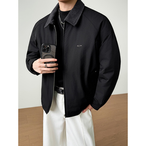 模特图~新标90白鸭绒美式微阔休闲羽绒服外套 E103/P228图片