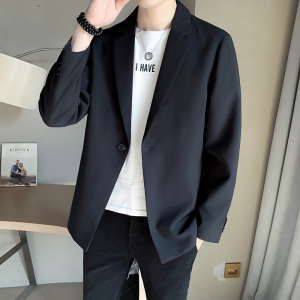 入~品质~2023春季韩版一粒扣高品质西装外套男 K055/P90图片