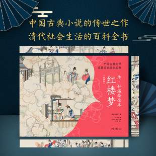 【限量刷边版】孙温绘全本红楼梦珍藏版青少年白话文正版名著导读