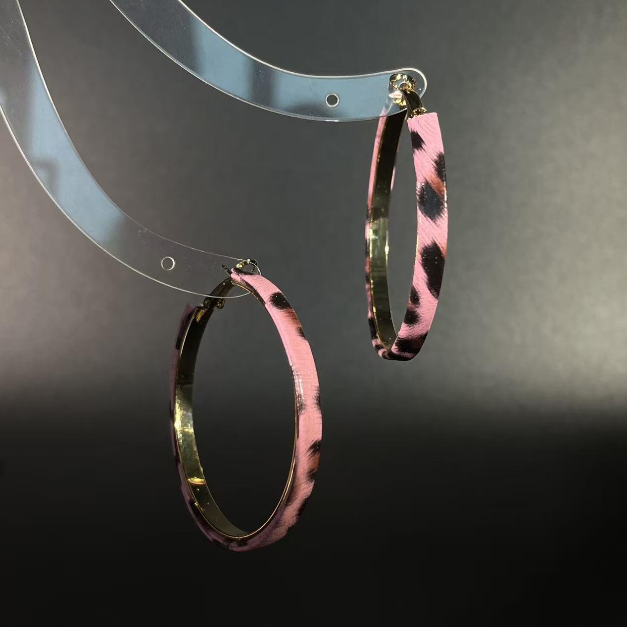 Vintage 古着 Mira耳环 | 豹纹幻影