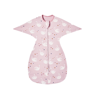 insular320B新生婴儿投降式防惊跳睡袋春夏宝宝睡觉神器四季通用