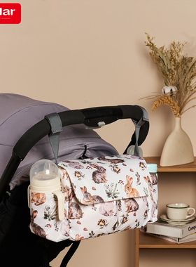 insular婴儿推车挂包收纳包遛娃神器置物袋婴儿推车挂钩收纳挂包