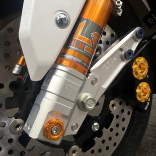 台湾RPM改装前碟刹前减震前叉避震GII LSforce155smax林海175S妹