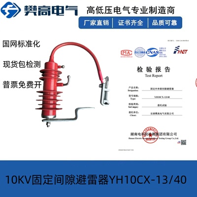 10KV国网标准化固定间隙避雷器