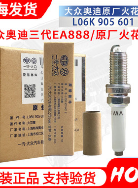 大众迈腾CC途观L帕萨特探岳途昂A4LA6LQ5LQ3奥迪原厂双铂金火花塞
