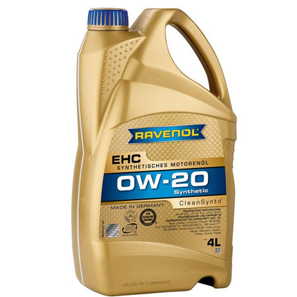 德国RAVENOL拉锋全合成机油EHC 0W-20 适配本田马自达 三菱日产
