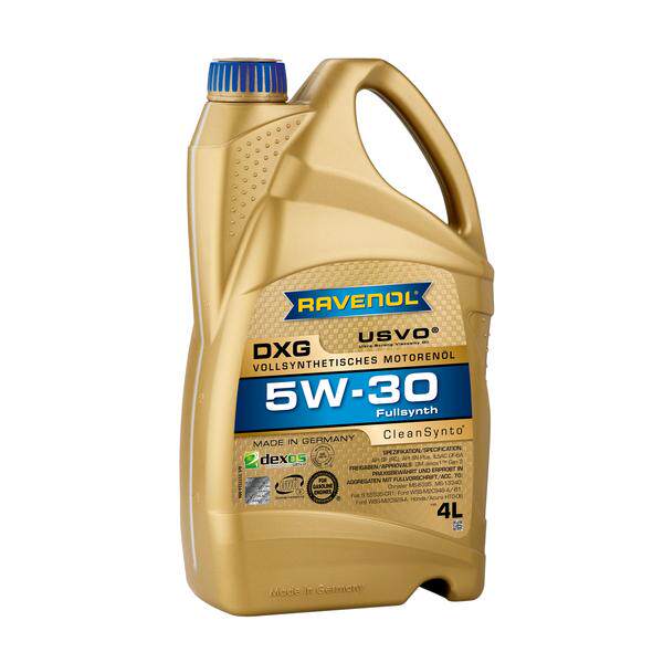 德国拉锋Ravenol拉维诺USVO系列 DXG 5W-30 SN 4+5类全合成机油4L