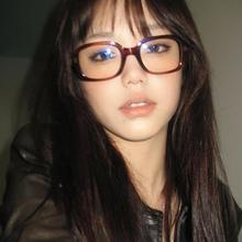 韩版大方框素颜圆脸平光镜女款潮学生带度数可配近视镜眼镜框架男