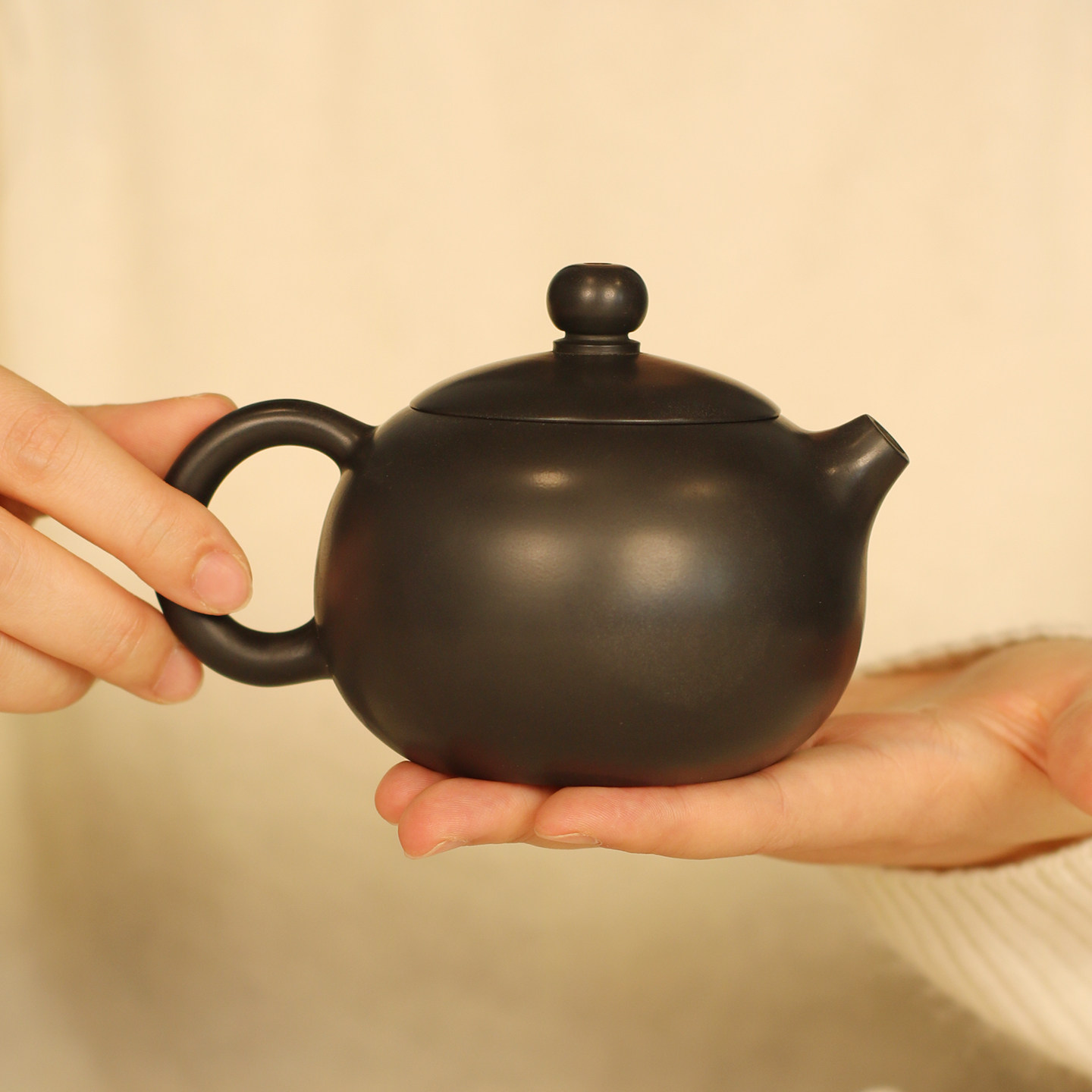 云南建水紫陶茶壶西施壶泡茶壶手工家用紫砂土陶瓷