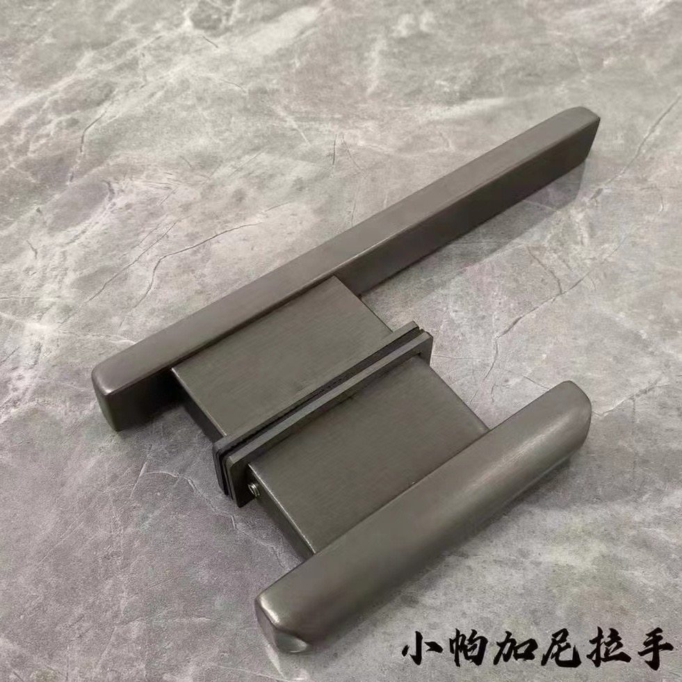 思凯铎不锈钢淋浴房双孔拉手
