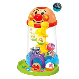 日本面包超人 轨道滚球转转乐益智玩具儿童智力开发音乐早教礼物