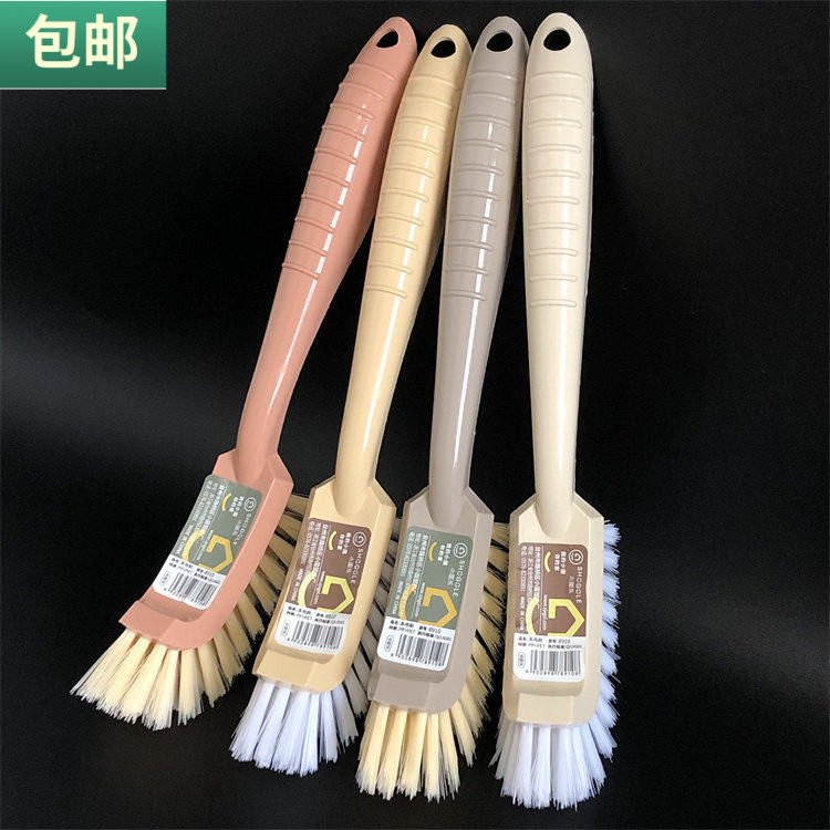包邮 带柄杯底清洁刷洗锅刷水槽缝隙刷浴室厨房多用清洗小刷子