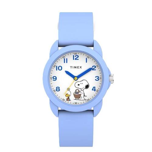 Timex天美时Weekender Peanuts Spring 30mm硅胶Snoopy手表
