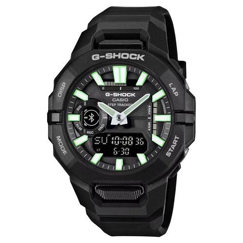 CASIO卡西欧G Shock GBA950 1A MOVE Urban运动黑色绿色模拟数字