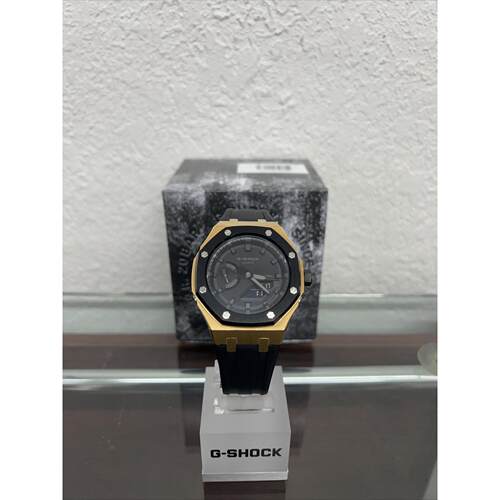 CASIO卡西欧G Shock GA2100黑色黄色Oak AP限量版