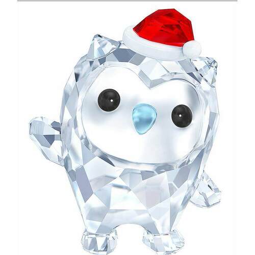 SWAROVSKI施华洛世奇Hoot Happy Holidays AE 2017圣诞水晶雕像