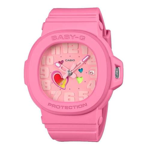 CASIO卡西欧G Shock婴儿手表霓虹绿色树脂BGA10 4A