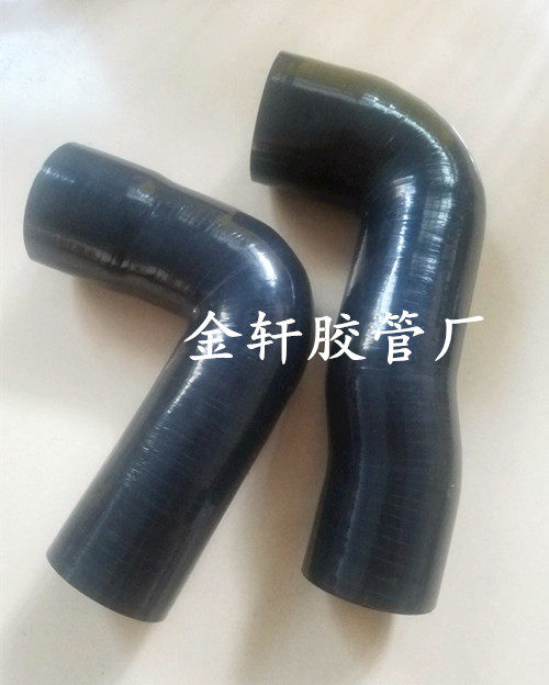 大众高尔夫7r改装中冷管 ams中冷改装管 耐高温改装硅胶进气管