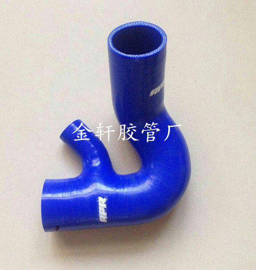 大众帕萨特B5领驭1.8T涡轮增压通风管涡轮增压耐高温硅胶进气管