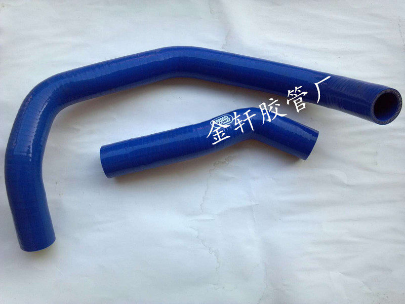 夏利四缸 8A 水箱上下水管 硅胶水管 强化硅胶水管