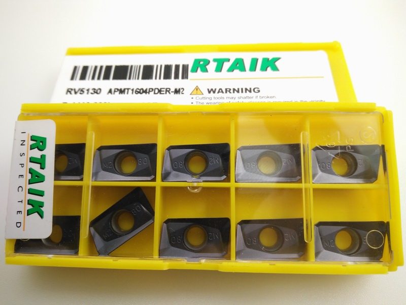 RTAIK APMT1604PDER-M2/H2 1604刀片刀粒 加工不锈钢 钢件 铸铁